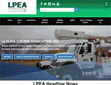 Tablet Screenshot of lpea.coop