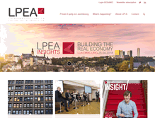Tablet Screenshot of lpea.lu